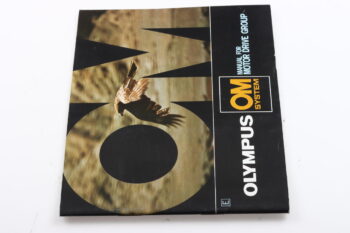 Olympus Motor drive group - Instructions manual