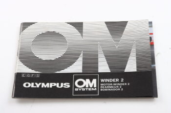 Olympus Winder 2 Gebrauchsanleitung (En/De/Fr/Es)