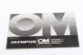 Olympus Winder 2 Gebrauchsanleitung (En/De/Fr/Es)