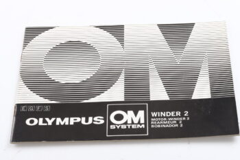 Olympus Winder 2 Gebrauchsanleitung (En/De/Fr/Es)