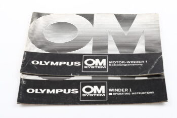 Olympus Winder 1 Gebrauchsanleitung (En/De)