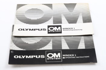 Olympus Winder 1 Gebrauchsanleitung (En/De)