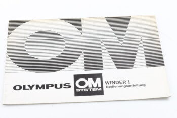 Olympus Winder 1 Gebrauchsanleitung (En/De)