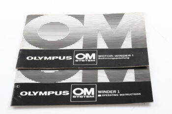 Olympus Winder 1 Gebrauchsanleitung (En/De)