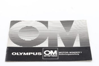 Olympus Winder 1 Gebrauchsanleitung (En/De)