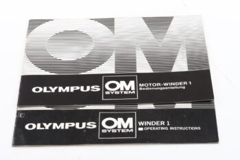 Olympus Winder 1 Gebrauchsanleitung (En/De)