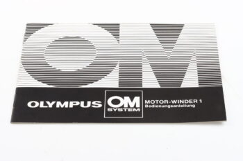 Olympus Winder 1 Gebrauchsanleitung (En/De)