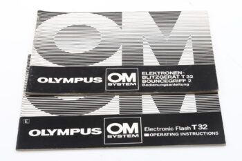 Olympus T-32 Blitzgerät Bedienungsanleitung (En/De)