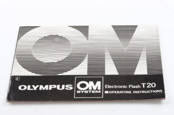 Olympus T-20 Blitzgerät Bedienungsanleitung (En/De)