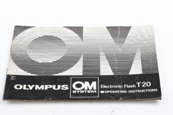 Olympus T-20 Blitzgerät Bedienungsanleitung (En/De)