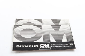 Olympus T-20 Blitzgerät Bedienungsanleitung (En/De)