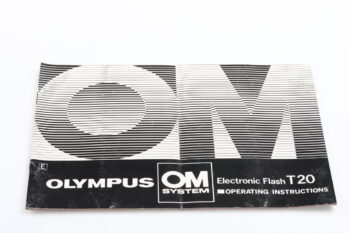 Olympus T-20 Blitzgerät Bedienungsanleitung (En/De)