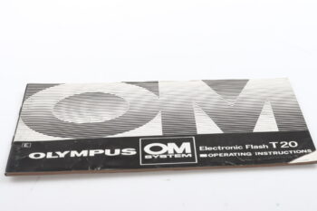 Olympus T-20 Blitzgerät Bedienungsanleitung (En/De)