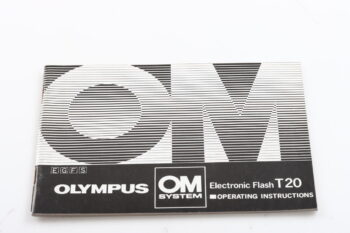 Olympus T-20 Blitzgerät Bedienungsanleitung (En/De/Fr/Es)
