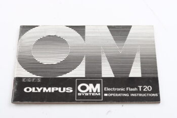 Olympus T-20 Blitzgerät Bedienungsanleitung (En/De/Fr/Es)