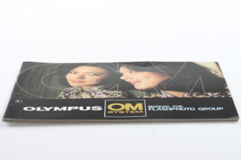 Olympus Manual for flashphoto group - Instructions