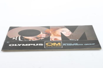 Olympus Manual for flashphoto group - Instructions