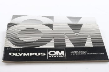 Olympus T Power Control 1 Instructions