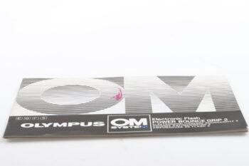 Olympus Power Bounce Grip 2 - Bedienungsanleitung