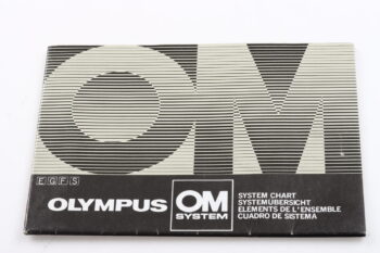 Olympus OM Systemübersicht (En/De/Fr/Es)