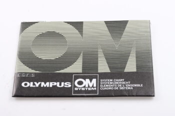 Olympus OM Systemübersicht (En/De/Fr/Es)