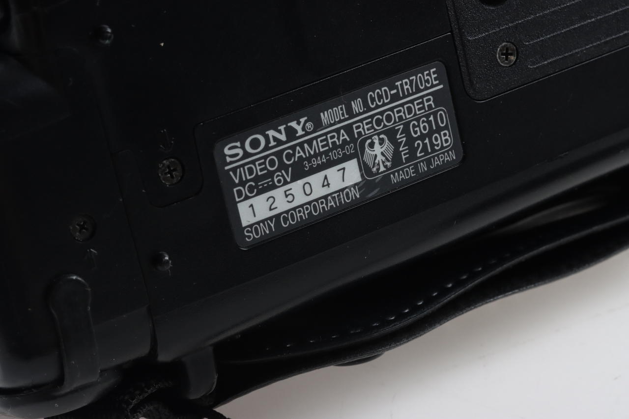 Sony Video camera recorder CCD-TR705E - #125047