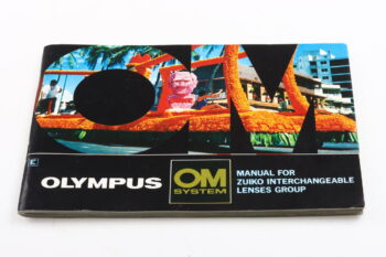 Olympus Manual for Zuiko interchangeable lenses group