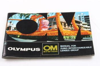 Olympus Manual for Zuiko interchangeable lenses group