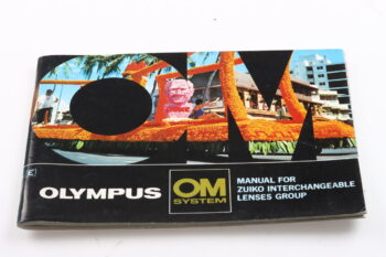 Olympus Manual for Zuiko interchangeable lenses group