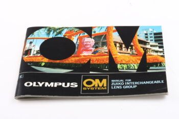 Olympus Manual for Zuiko interchangeable lenses group