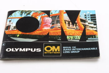 Olympus Manual for Zuiko interchangeable lenses group