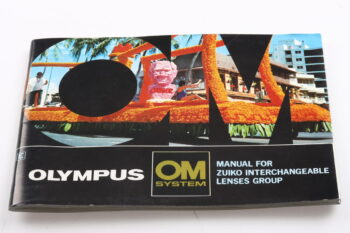 Olympus Manual for Zuiko interchangeable lenses group