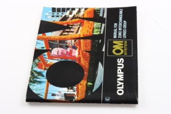 Olympus Manual for Zuiko interchangeable lenses group