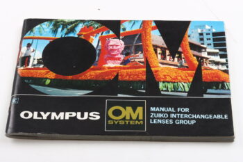 Olympus Manual for Zuiko interchangeable lenses group