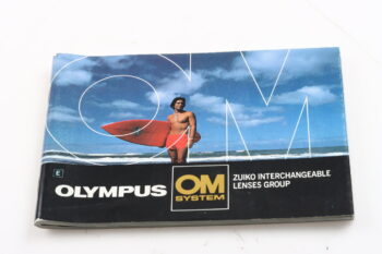 Olympus Zuiko interchangeable lenses group - Manual