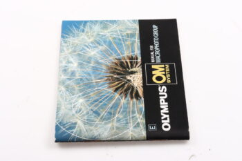 Olympus Manual for Macrophoto Group