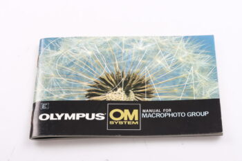 Olympus Manual for Macrophoto Group