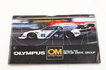 Olympus Motor drive group - Instructions manual