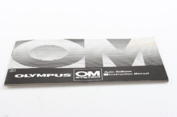 Olympus Auto Bellows Instrucion Manual