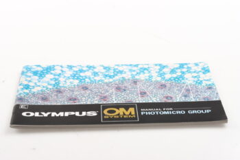 Olympus Manual for Photomicro Group