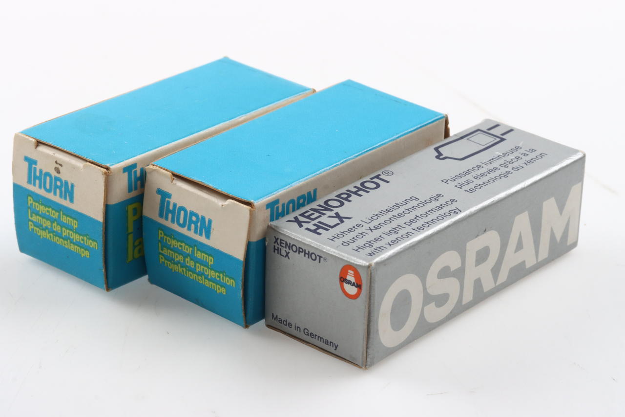 Osram 64625 HLX 100W 12V GY6.35 Lampe + 2x Thorn