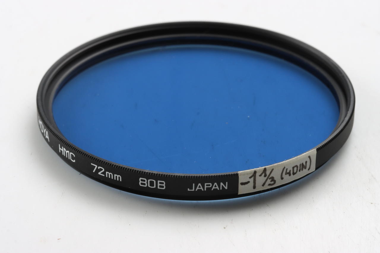 Hoya HMC Blaufilter 80B - 72mm