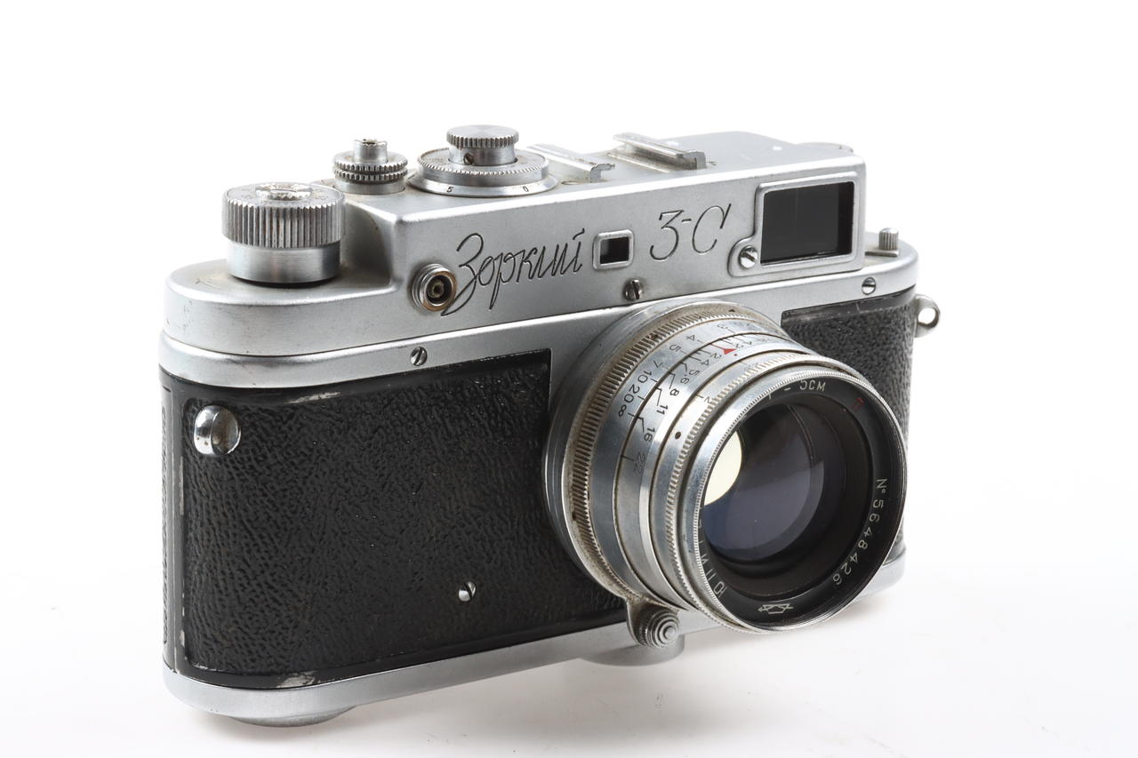 KMZ ZORKI 3-C mit 50mm f/2,0 Jupiter-8 - #5651295