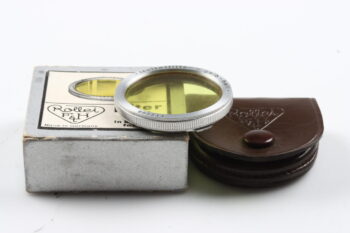 Rollei Gelbfilter hell Rolleiflex Bajonett I