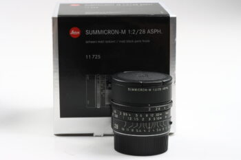 Leica Summicron-M 28mm f/2,0 Asph. / 11725 /schwarz matt - #04792316