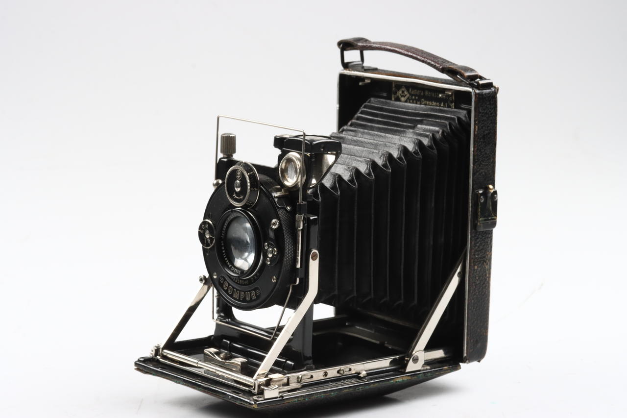 KWD Patent Etui 6,5x9cm mit Dopp. Anastigmat 105mm f/4,5