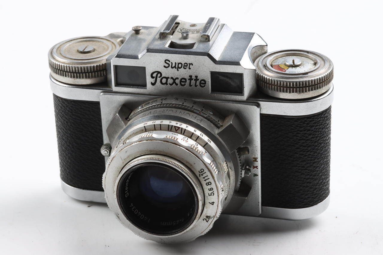 Braun Super Paxette II mit Cassarit 45mm f/2,8 - #1404034