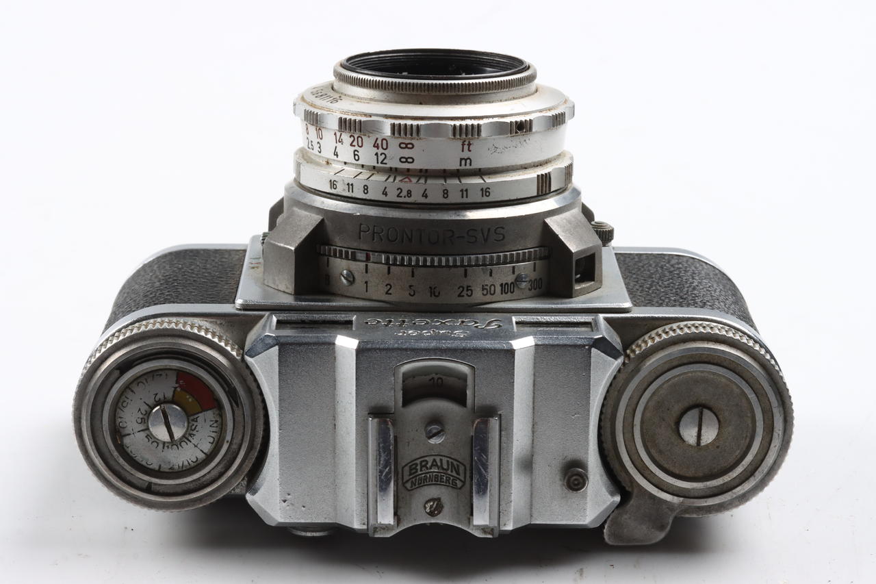 Braun Super Paxette II mit Cassarit 45mm f/2,8 - #1404034
