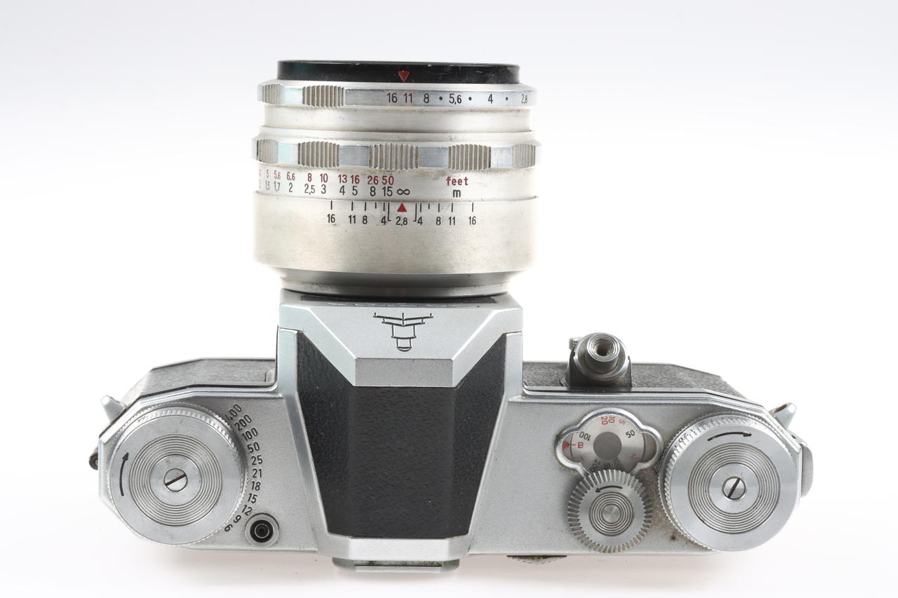 Zeiss Ikon Contax F mit Tessar 50mm f/2,8 - #5088880