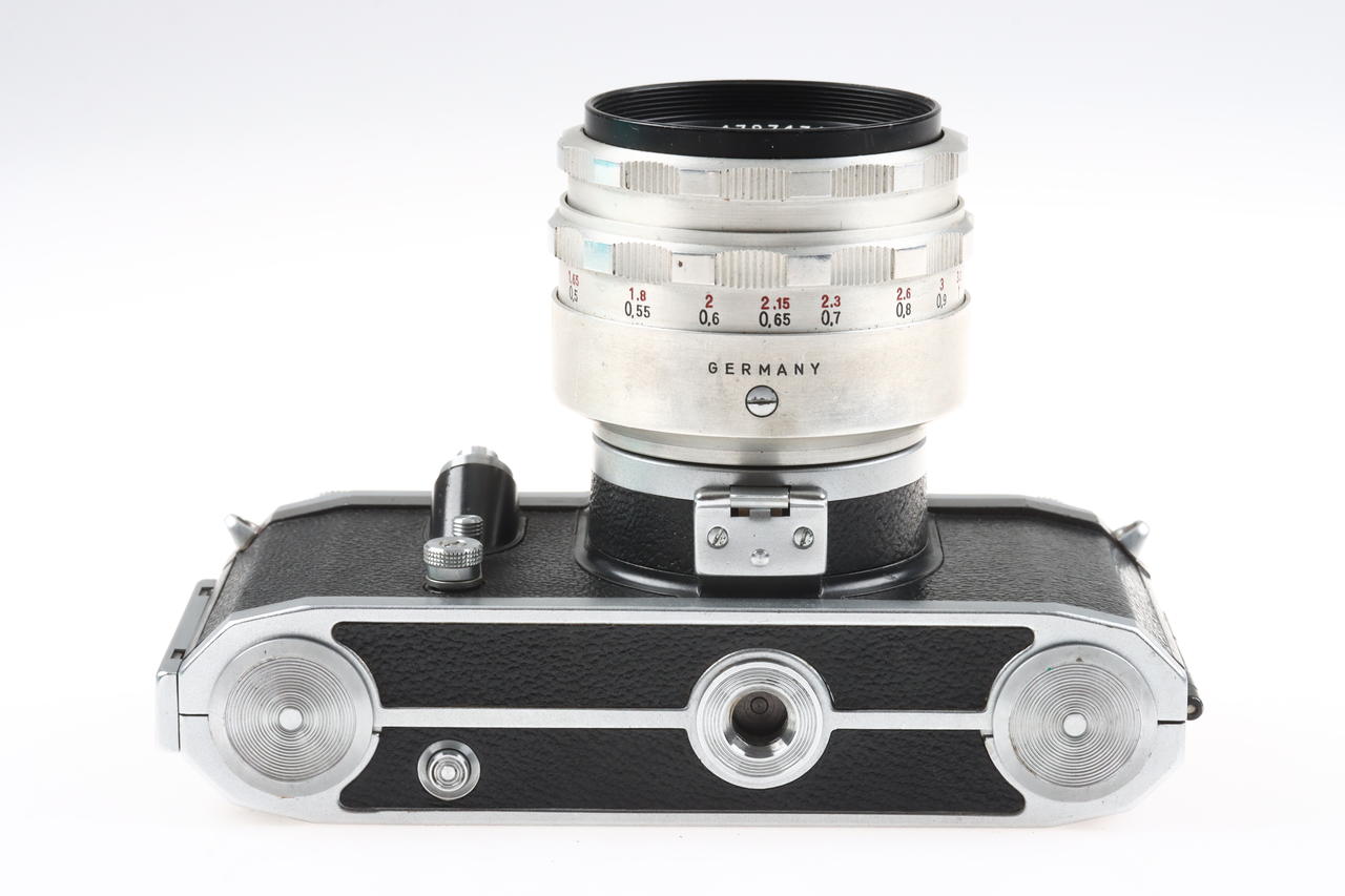 Zeiss Ikon Contax F mit Tessar 50mm f/2,8 - #5088880